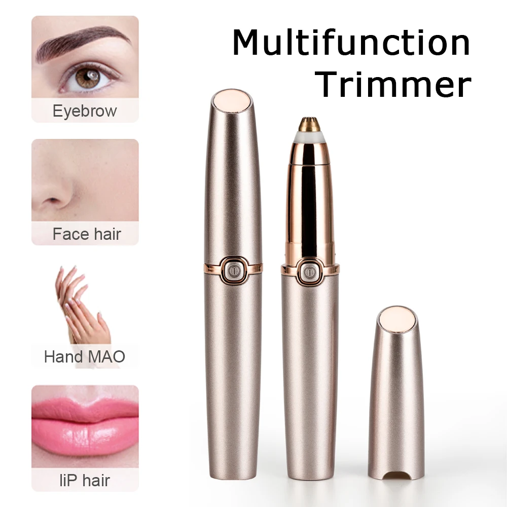 lipstick eyebrow trimmer