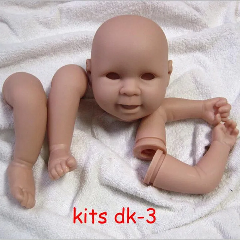 

Reborn Doll Kits for 18inches Soft Vinyl Reborn Baby Dolls Accessories for DIY Realistic Toys for DIY Reborn Dolls Kits#dk-3