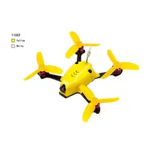 Kingkong 110GT 117 мм небольшой гоночный Дрон с видом от первого лица с F3 4in1 10A Blheli_S 25 МВт 16CH 800TVL FS-RX2A