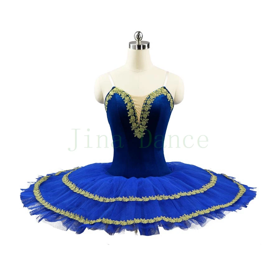 Pre-professional ballet tutu Royal blue child kids girls pancake patter tutu adult women ballerina party ballet mujer costumes
