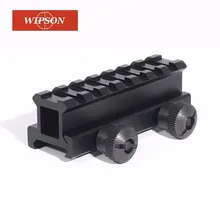 WIPSON охотничий прицел крепление адаптер 20 мм стояк база Ar ласточкин хвост Вивер Крепление Пикатинни пистолет страйкбол пистолет Охота