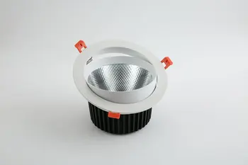 

4pcs/lot Dimmable 3.5inch 12w Led Downlight Light Cree Cob Ceiling Spots Light 85-265v Ceiling Recessed Lights Indoor Lighting