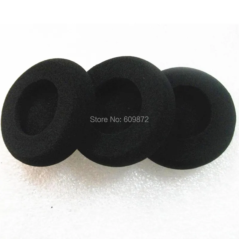 10 Pack Soft Foam Ear Pads 58mm Headset Sponge Cushion Durable Headphone Foam Earpads for Call Center Headset