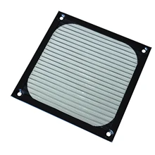 GTFS-12cm х 12 см PC Кулер Вентилятор Алюминиевый Пылезащитный Сетчатый Фильтр Черный