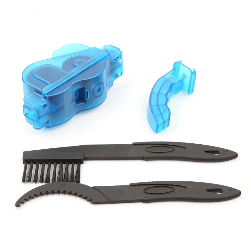 

Bike Wash Chain Cleaner Quick Cleaning Brushes Mountain MTB Bicycle Clean Wash Scrubber Set