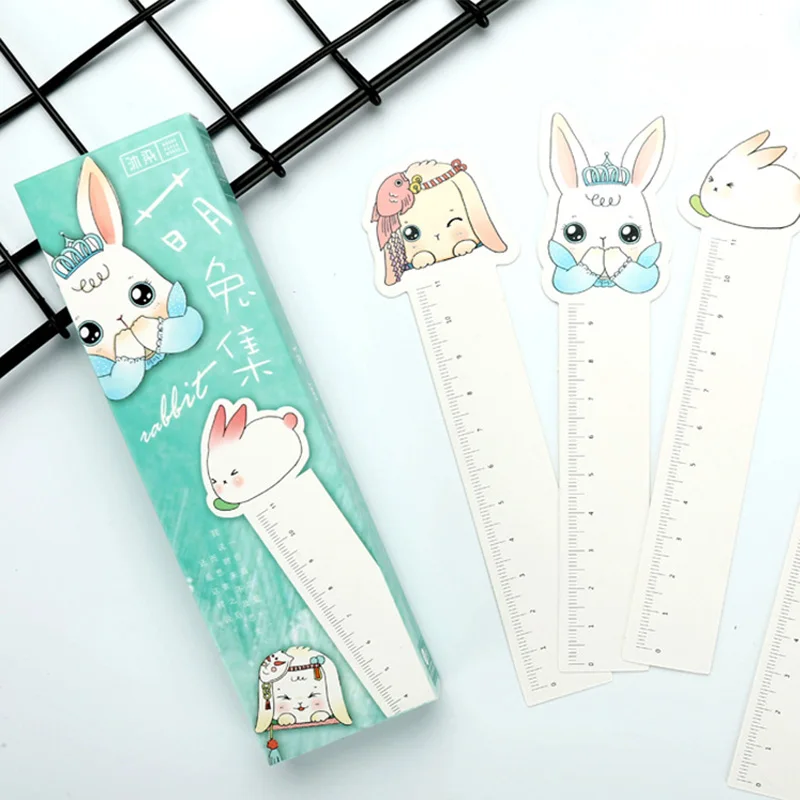 

30 pcs/lot Cute Kawaii Rabbit Paper Bookmarks DIY Book Marks For Kids Gift Korean Stationery Student 3841