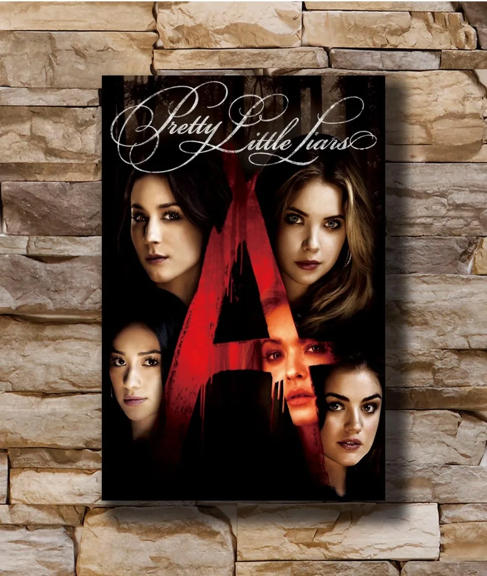 

Pretty Little Liars TV Show Home Decoration Poster Wall Canvas Art 14x21 16x24 24x36inch Print G-2446