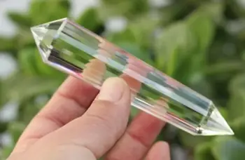 

A**95g Natural Vogel Style Clear Quartz Crystal 24 sided DT Wand Superb+Free Shipping
