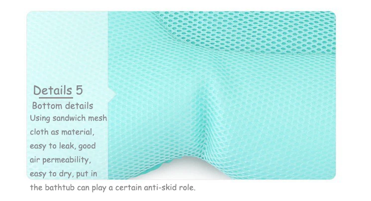 Portátil do Bebê Banho de Chuveiro Colchão de ar Suporte de Segurança de Segurança Desenhos Animados Infantil Cama Almofada Anti-slip Mat Banheira Recém-nascidos Macio Travesseiro 15 Desenhos animados Portátil Do Bebê Infantil Banho