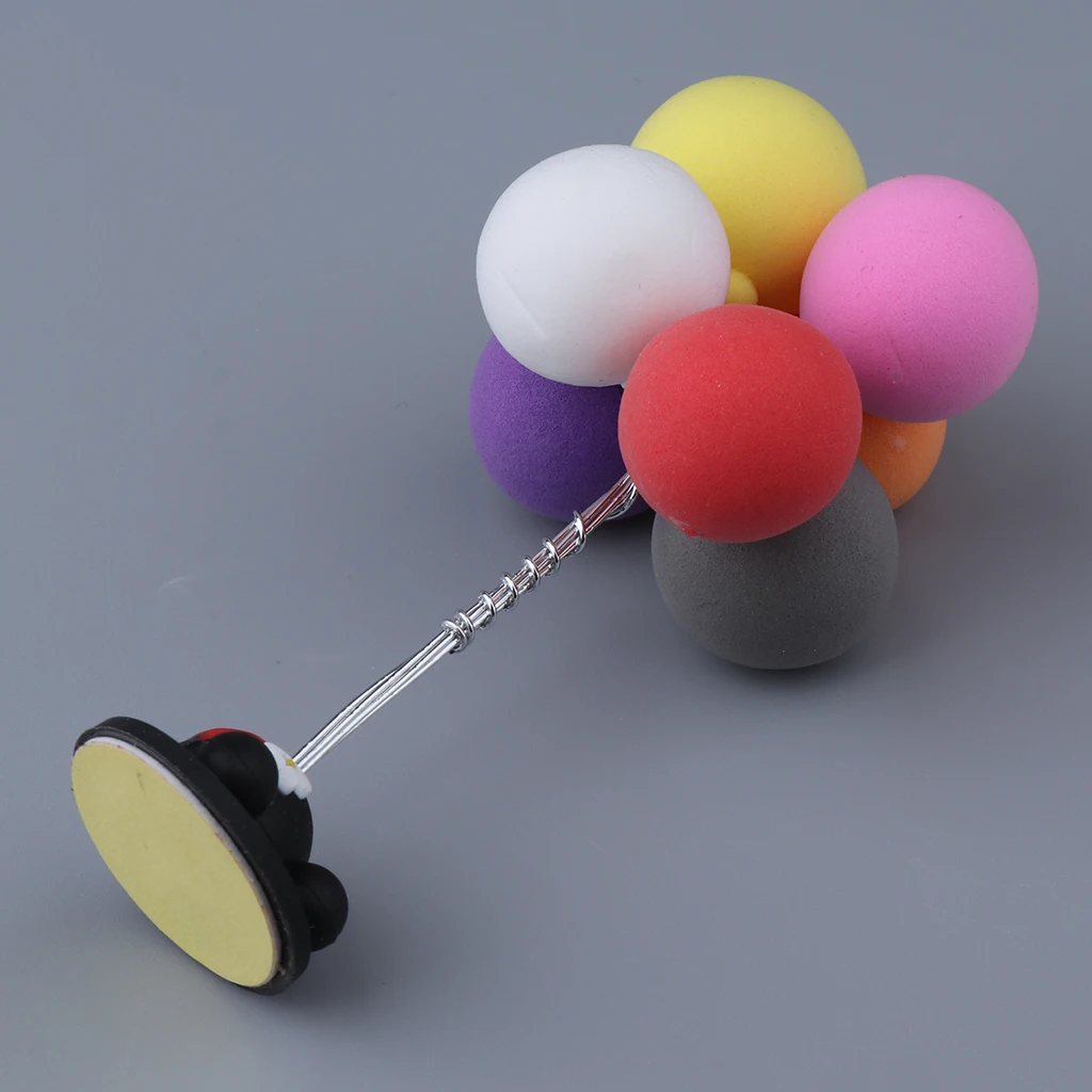 Creative Cute Colorful Balloons Dashboard Decorations Car Home Office Ornaments Best Birthday Holiday Gift