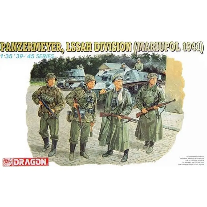 DRAGON 6116 1/35 Panzermeyer Отдел LSSAH (мариупол 1941) -набор моделей в масштабе | Игрушки и хобби