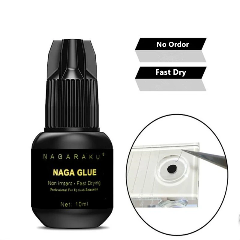 

5ml Fast Dry 1~3 Senconds No Odor No Simulation Lash Glue False Eyelash Glue Eyelash Extension Glue Beuaty Makeup Tools