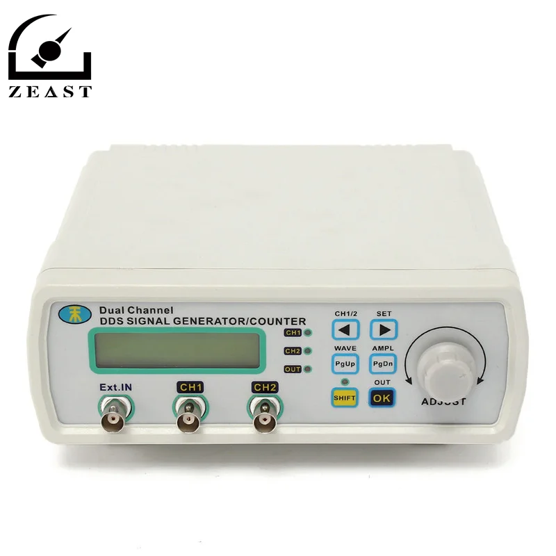 

New Arrival 25MHz Digital DDS Dual-channel Signal Generator Counter Source Frequency Meter 13N2