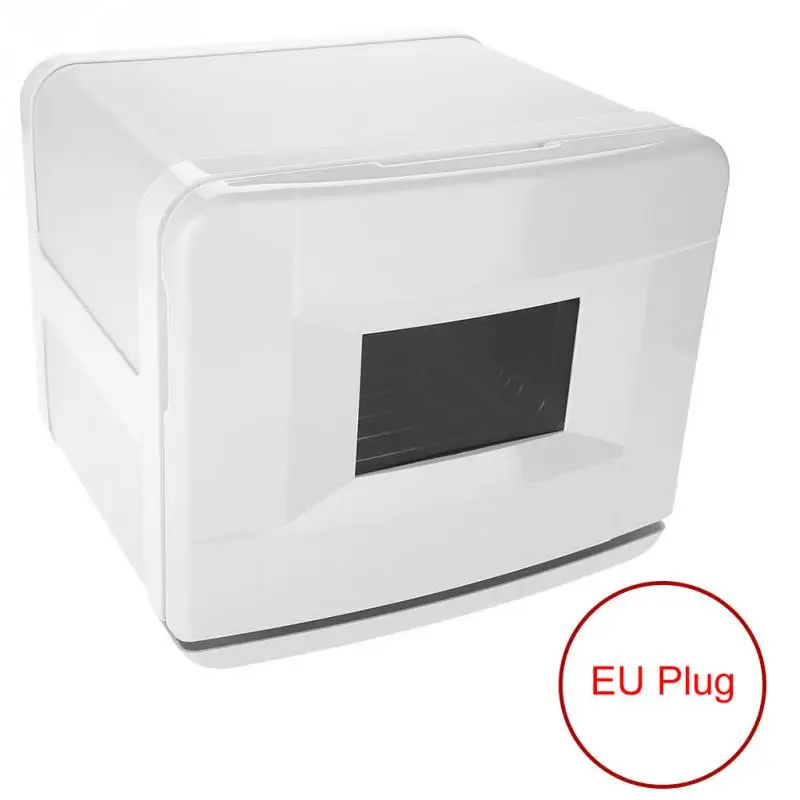 White EU Plug Полотенцесушитель для дезинфекции шкаф-стерилизатор для ногтей арт аксессуары расческа зубная щетка аппарат для стерилизации ногтей Маникюр 3 - Цвет: White EU Plug