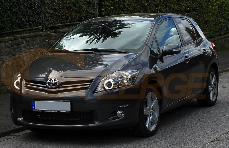 Для TOYOTA Auris подтяжку лица 2010 2012 2011 отлично Ультра яркое освещение smd светодио дный LED Ангельские Глазки комплект DRL