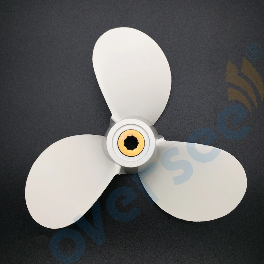 

Boat Engine Propeller 7 1/2X7-BA for Yamaha 4HP 5HP Outboard Motor Aluminum Alloy 7 1/2 X 7 - BA 6E0-45943