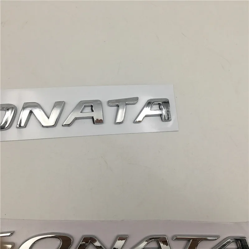Эмблема для Hyundai Sonata новая модель логотип задняя табличка багажника наклейки