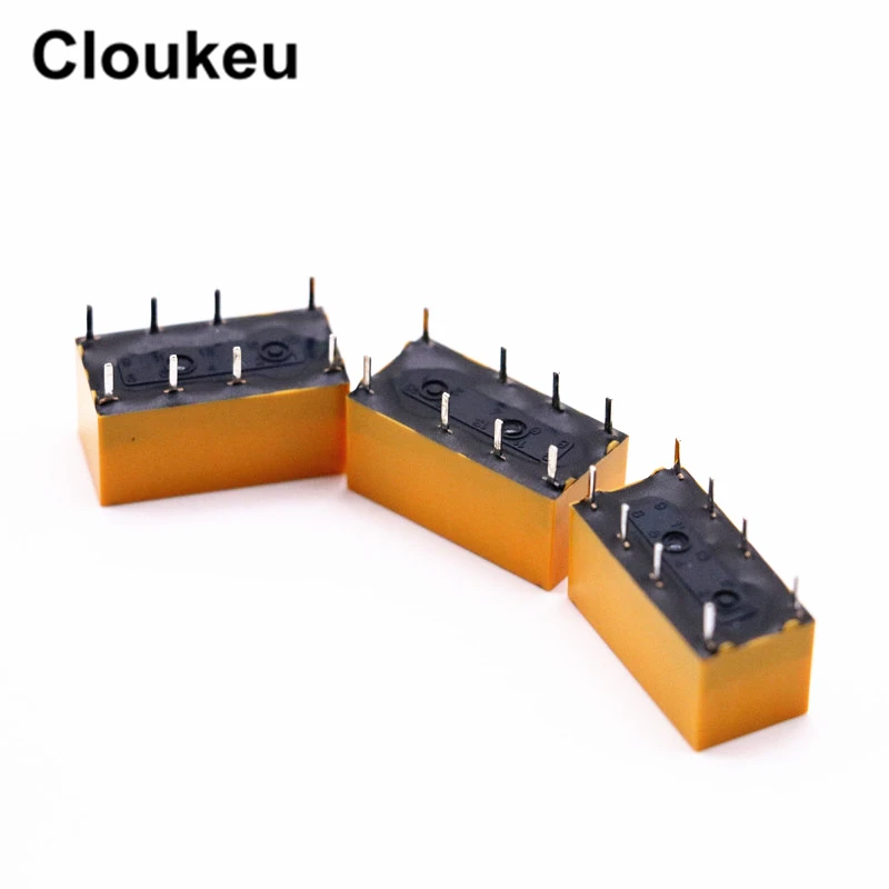2 шт. реле DIP8 DS2Y-S-DC5V DC12V DC24V AGY 2329 2323 2324