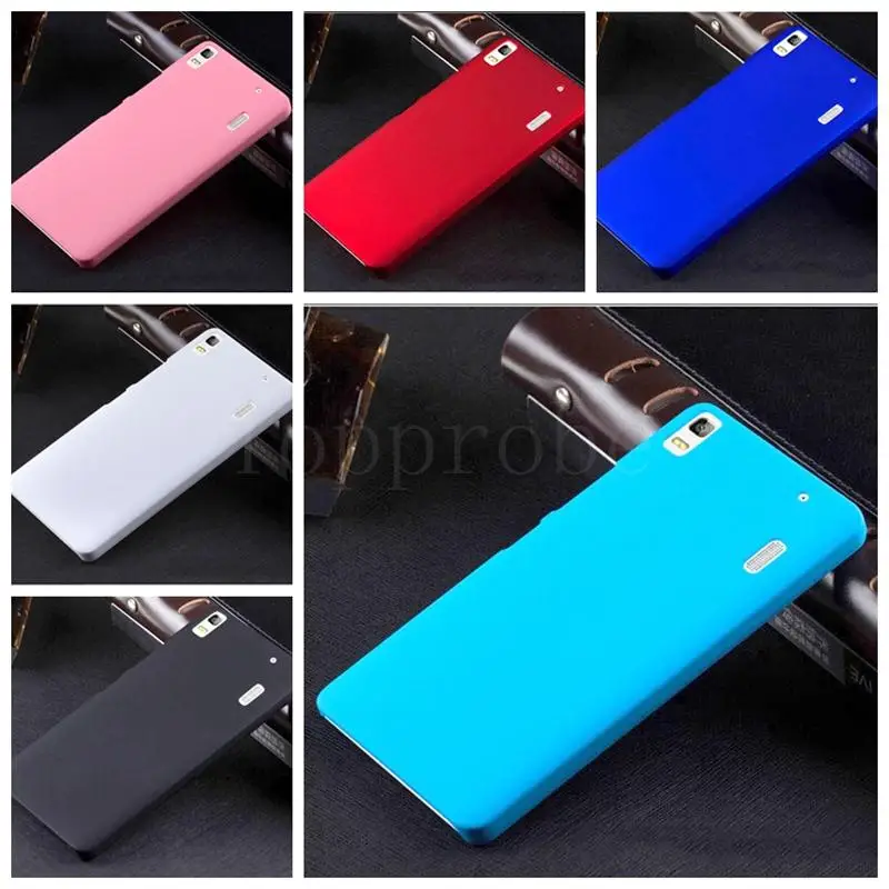 Top quality matte Phone cases cover for Lenovo K3 note 5.5&quot back case Matte Quicksand Hard 6th color with 1pcs screen film | Мобильные