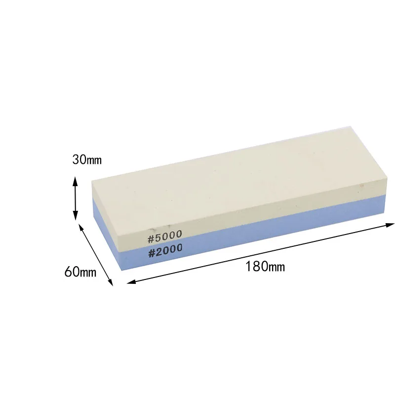 Нож для заточки камня шлифовальный 2000 5000 зернистость корунд двухсторонний точильный камень масляный камень хонинговальный водный камень