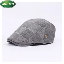 The new autumn and winter fashion casual Men Women beret hat high quality cotton quality clothing