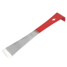 Инструмент для пчеловодства из нержавеющей стали J-образной формы, изогнутый хвост, пчелиный крючок для улья, скребок, красный или желтый, многофункциональный инструмент для пчеловодства