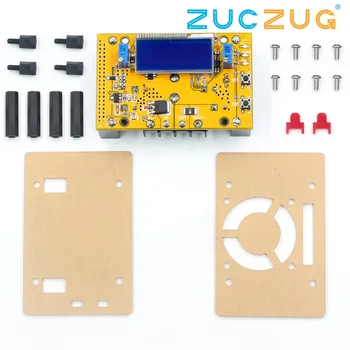 

10A DC-DC Adjustable LCD Dual Display CC CV Step-down Power Supply Module Short Circuit Protection + Case
