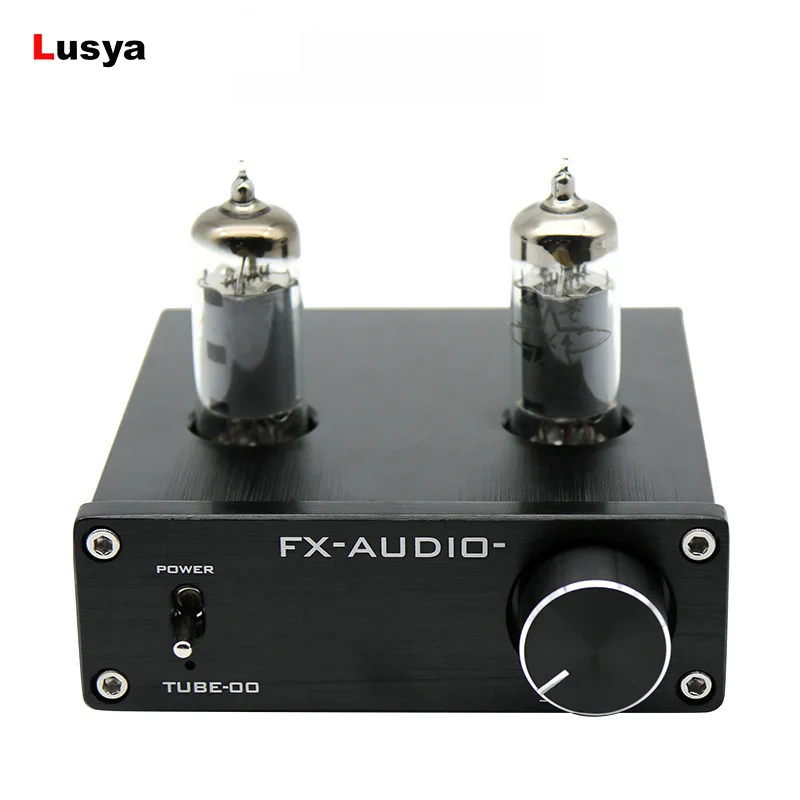 FX-AUDIO трубки-00 желчи предусилителя 6k4 трубки amplifie мини HiFi домашний предусилитель аудио усилители DC 12 В в с адаптером