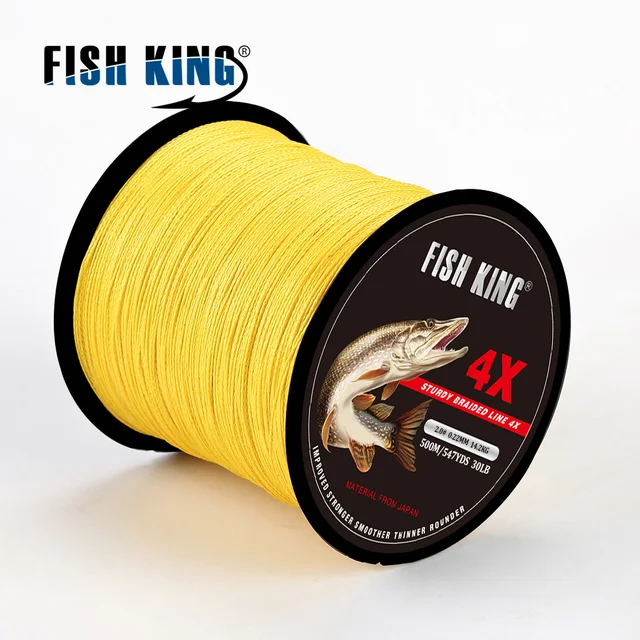Cheap FISH KING Brand TP500M/547Yds Super PE Braided Multifilament Fishing Line 8LB 10LB 20LB 30LB 40LB 60LB Braided Line Carp Fishing Cheap FISH KING Brand TP500M/547Yds Super PE Braided Multifilament Fishing Line 8LB 10LB 20LB 30LB 40LB 60LB Braided Line Carp Fishing