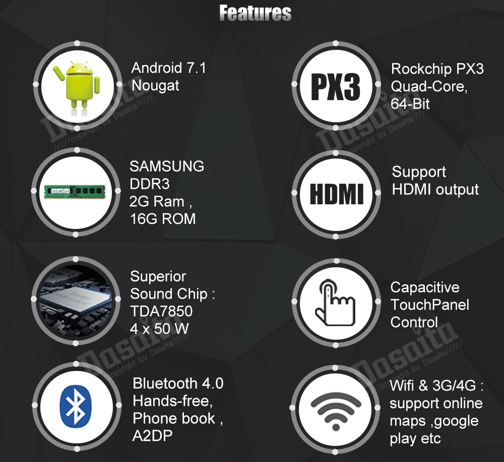 Clearance 1 din Car Radio GPS Android 9.0 for peugeot 2008 / 208 Navigation head unit multimedia Built-in wifi Bluetooth mirror-link RDS 14