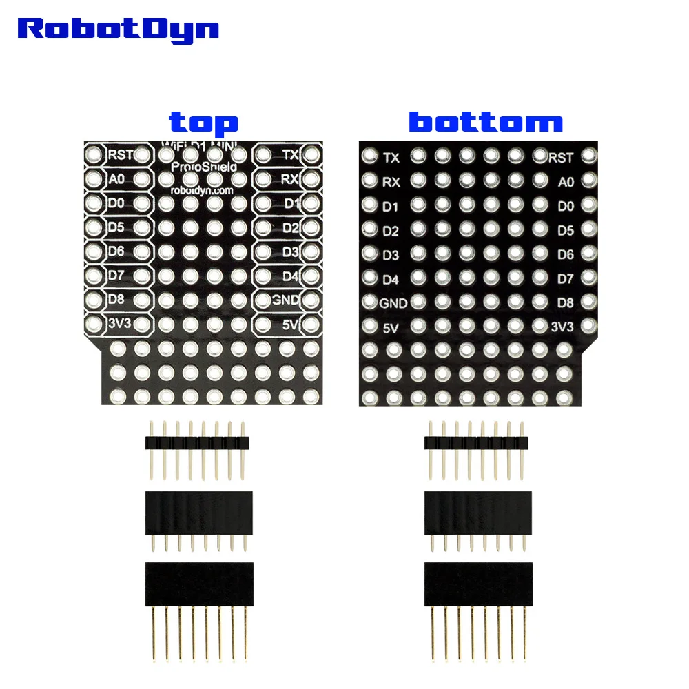Набор IoT: WeMos D1 mini PRO ESP8266 32 Мб набор экранов: двойной протоэкран кнопка реле журнал