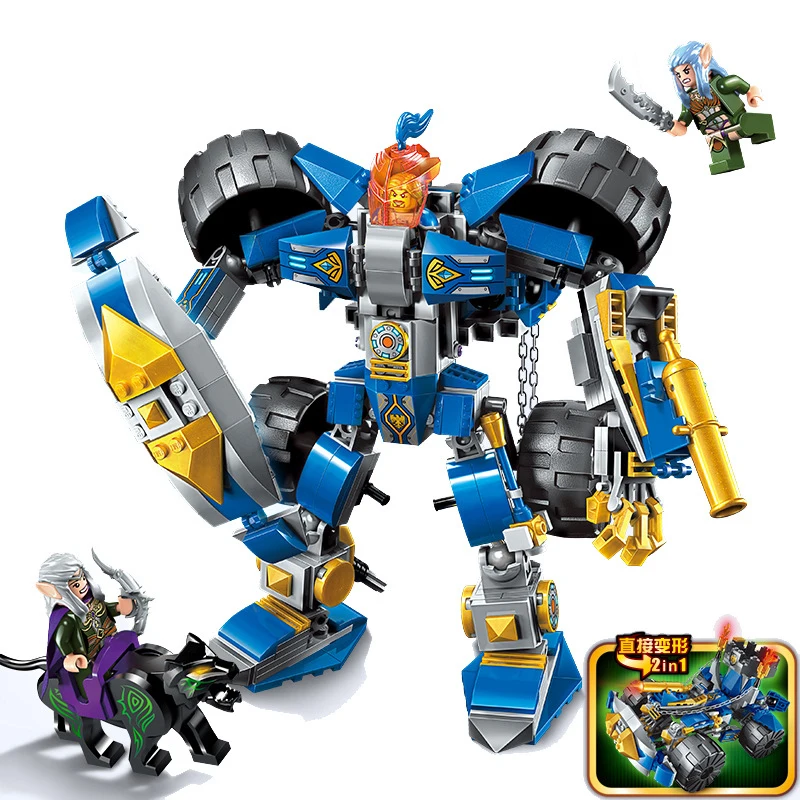 372 шт Детские развивающие строительные блоки игрушки Совместимые с LEGO city Knight's