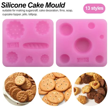 

1pc DIY Mini Roses Flower Soft Silicone Mold Fondant chrysanthemum Cake Decorating Tools