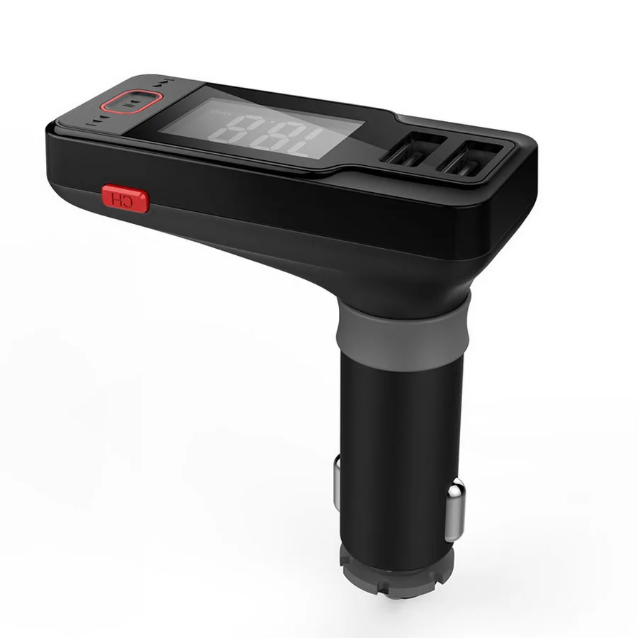 DHL или FedEx 20 шт BT719S двойной USB порт 2.1A Автомобильный MP3-плеер беспроводной fm-передатчик модулятор SD ЖК-пульт дистанционного управления