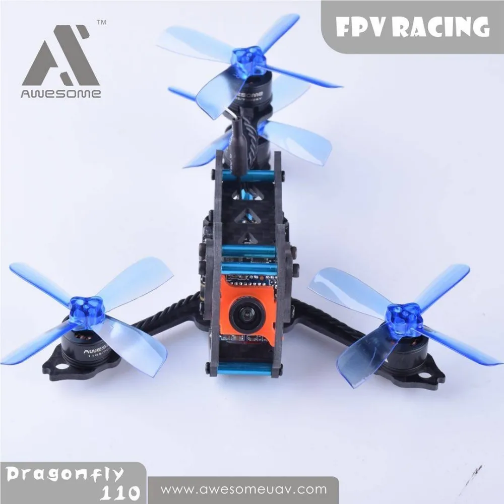 Awesome Y4 110 колесная база из углеродного волокна стойка для RC FPV конкурсный Дрон |