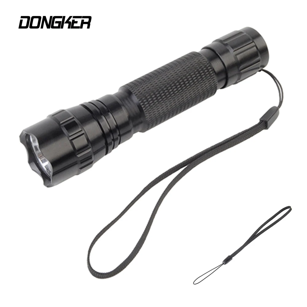 Tactial Flashlight Lanyard Sling 18CM Custom Black Paracord Mobile