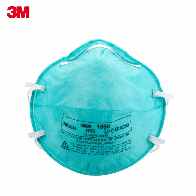 

3M 1860 N95 Medical Mask for Tuberculosis and Haze Prevention PM2.5 Pollen Influenza Virus