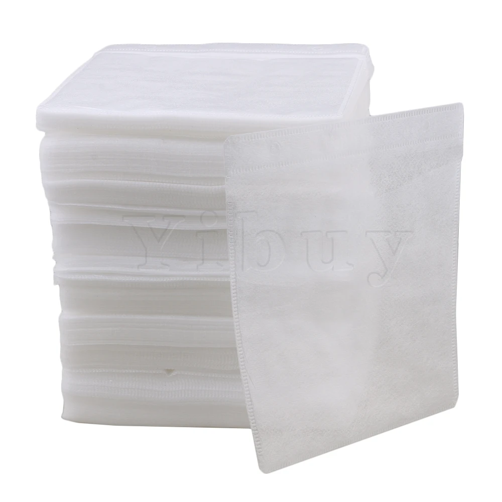 

Yibuy14x13cm White Plastic OPP Double-sided CD DVD Holder Sleeves Set of 500