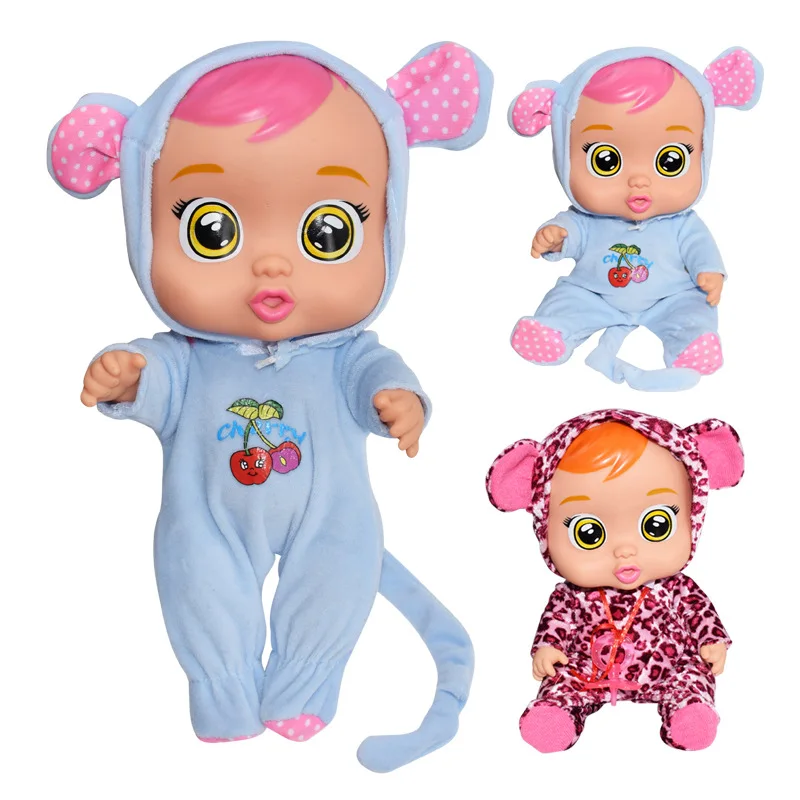 

30cm Cry Baby Doll Reborn Magic Tears Silicone Dolls Alive Girl Birthday Gifts Toys for Kids