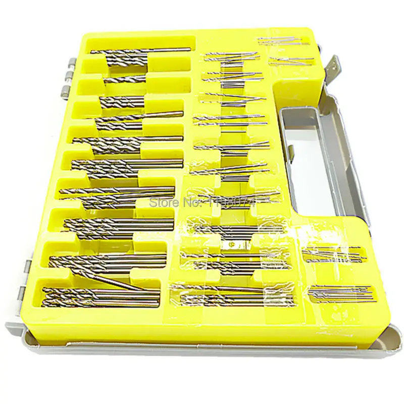 

150pcs Hss Micro Bit Twist Drill Set Kit Mini Small Precision Hss Power Drill 0.4mm-3.2mm Pcb Drill Bit Craft Hole Maker + Case
