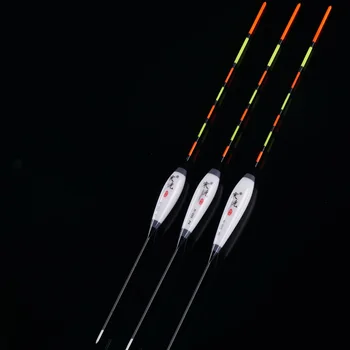 

3pcs/lot Fishing Floats Composite Nano Material Flotador/Stopper Pesca 1-3# Bite Indicator Bobber Fishing Tools Tackles(N-009)