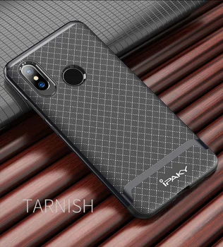 

10pcs/lot free shipping ipaky brand TPU+PC Frame back Case For xiaomi MI 8/ MI 8SE MI 6X REDMI NOTE 5