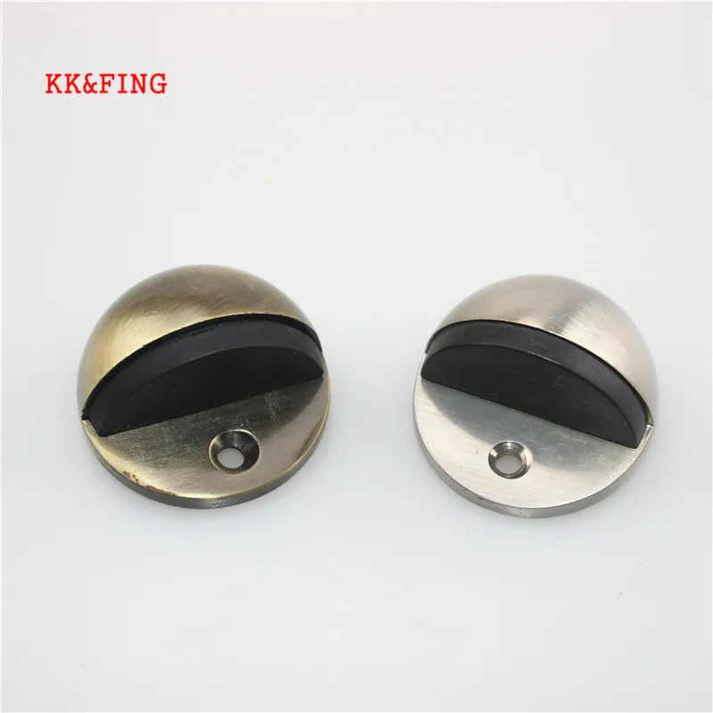 KK &amp FING 1 шт. 45 мм пробивая наклейка скрытая резиновая дверная пробка из цинкового