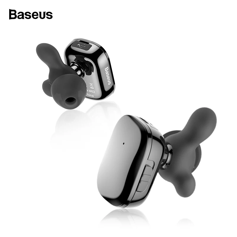 Baseus Bluetooth наушники беспроводные наушники для телефона мини вкладыши игровая гарнитура с микрофоном громкой связи fone de ouvido Bluetooth
