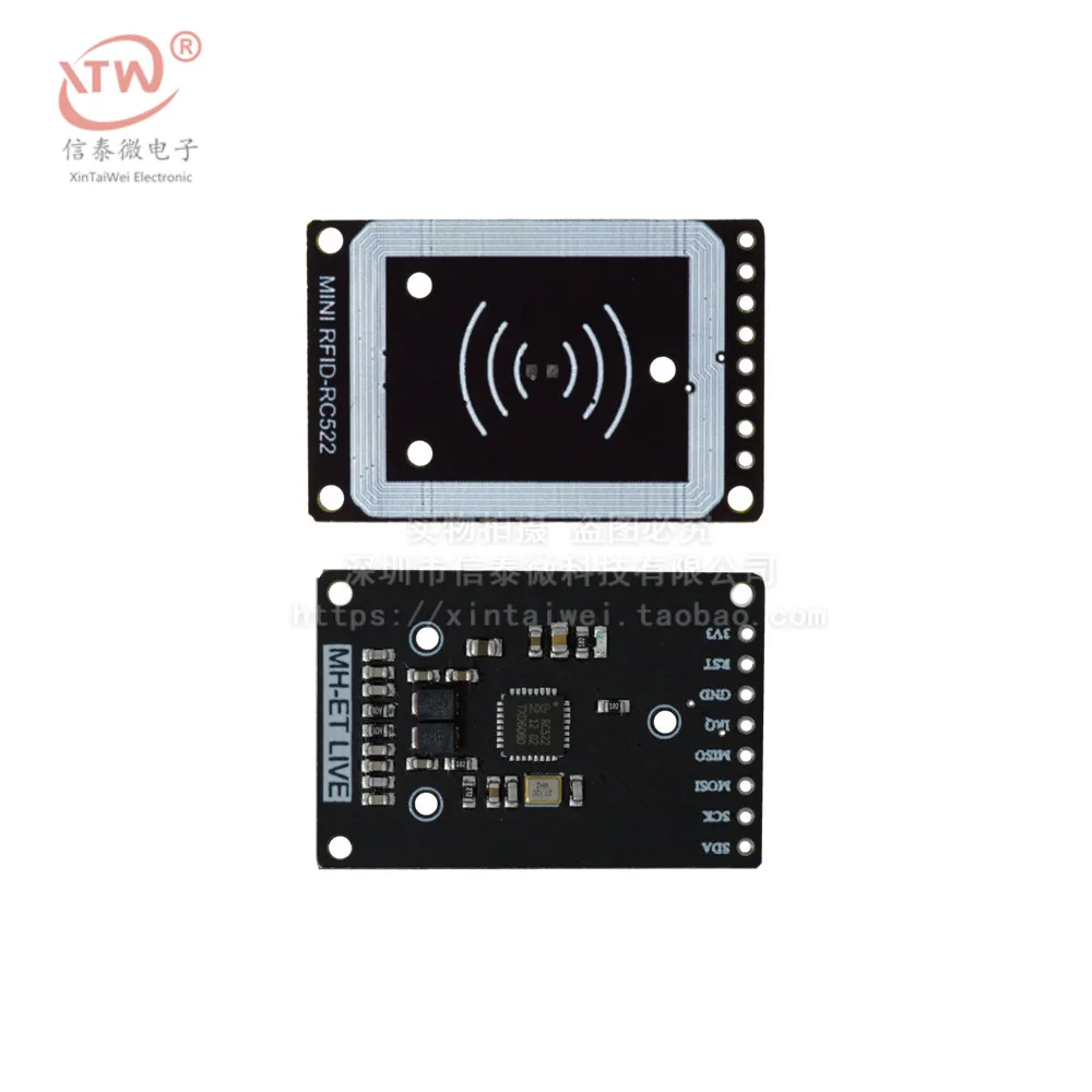 Мини RFID модуль RC522 наборы S50 13,56 МГц 6 см с тегами SPI записи и чтения для arduino uno 2560