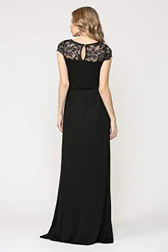 Women's Maternity Dress With Lace Evening Dresses Long Pregnant Woman Formal Dresses Womens Gowns For Party And Wedding Party Women's Maternity Dress With Lace Evening Dresses Long Pregnant Woman Formal Dresses Womens Gowns For Party And Wedding Party