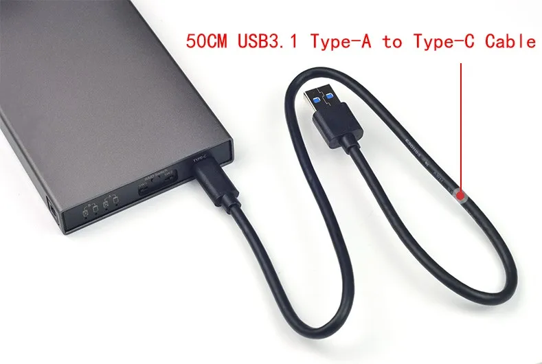 Тип с-M2 NGFF двойной SSD Интерфейс Корпус чехол Raid карты тип-c USB 3,1 Gen2 10 Гбит/с двойной M2 Raid адаптер Коробка для ПК