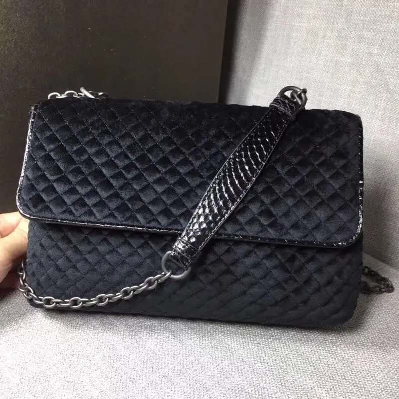 

Luxury Handbags Women Bags Designer Velvet Chain Clutch Shoulder Bag Crossbody Bag For Women 2018 bolsa feminina sac a main