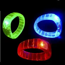 500 шт. браслет светодиодный мигающий Красочные стетящиеся волосы браслет флуоресцентный браслет светодиодный светящийся браслет активация свечение светящийся браслет YH316