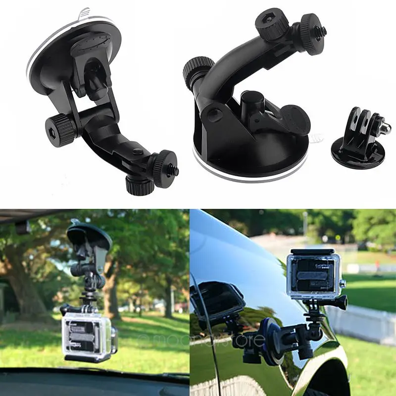 

Hot Sale Convenient Car Camera Dashboard Suction Cup Mount Tripod Holder for Gopro Hero 5 3+ 3 2 1 Cheap